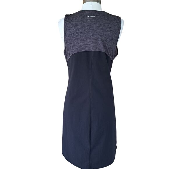 Columbia Bryce Peak Dress Size Large  Black Grey Sleeveless Outdoor - Picture 7 of 11